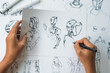 © Chaosamran_Studio - Animator designer Development designing drawing sketching development creating graphic pose characters sci-fi robot Cartoon illustration animation video game film production , animation design studio.