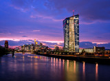 Fototapeta Londyn - Frankfurt Skyline