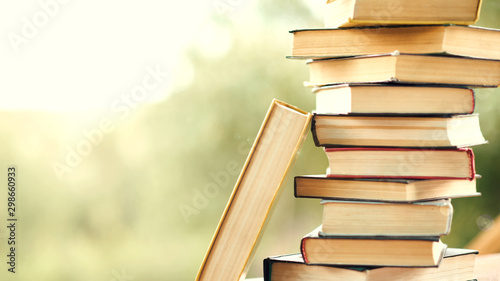 best books home library background Tableau sur Toile