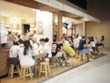 © narin_nonthamand - blurred image of People in coffee shop or cafe restaurant with abstract bokeh light image background.For montage product display or vintage tone and light effect