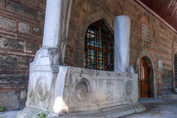 Wall Mural - Istanbul, Turkey, 6 July 2016: Tomb of Hekimoglu Ali Pasha, Cerrhapasa, district of Fatih.