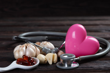 Garlic and oil capsules and Heart health benefits