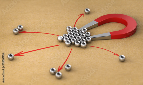 Fotografía Customer Churn Rate. Concept of Client Attrition
