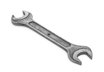 wrench on an isolated white background