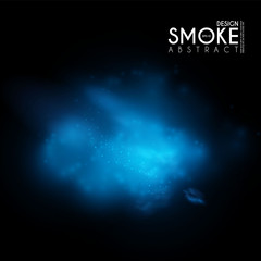 Canvas Print - Fog, mist and smoke steam clouds. Transparent effect. Depth design.