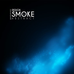 Canvas Print - Fog, mist and smoke steam clouds. Transparent effect. Depth design.