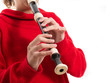 © Novodiastock - close up of a recorder being played