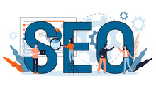 SEO Concept. Idea Of Search Engine Optimization For Website