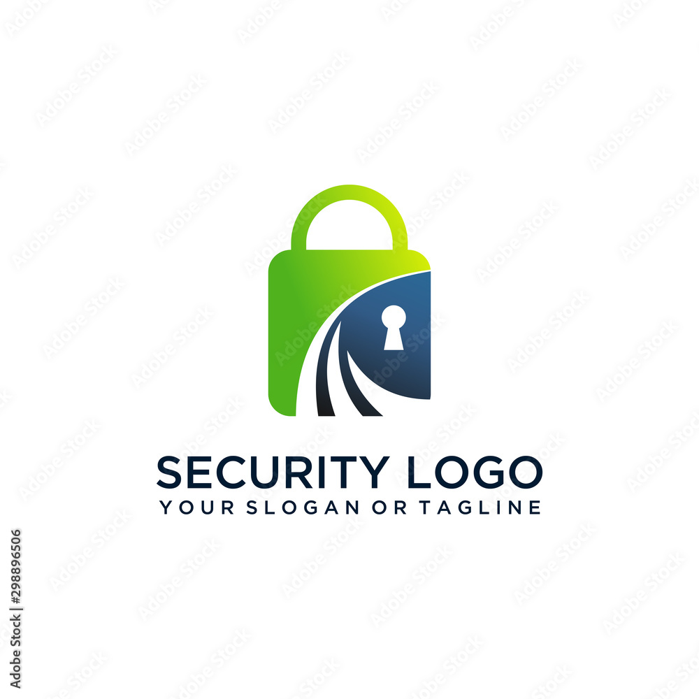 security logo design vector template Stock Vector | Adobe Stock