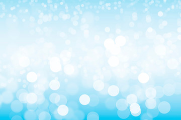 abstract bokeh background blue and white