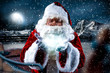 © magdal3na - Red old Santa Claus and winter time.