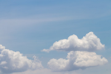 Clouds and blue sky