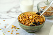 Healthy granola cereal