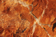 Orange Rock Granite Interspersed Rock Texture Background