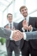 © ASDF - close up. business handshake of business people