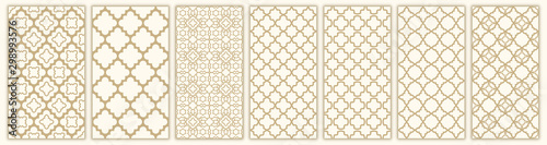 Fotografía Islamic seamless pattern with arabic and islamic ornament big set