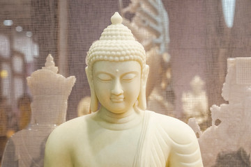 Wall Mural - Statues of Buddha