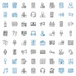 © NinjaStudio - microphone icons set