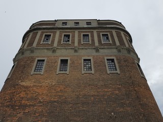 Wall Mural - Architecture of ancient water tower