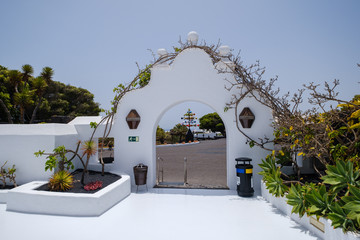 Poster - Volcano house by Cesar Manrique on Lanzarote near Tahiche