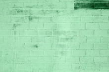 OLd Green Brick Wall Background