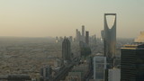 Fototapeta  - Riyadh Skyline, View from Faisaliyah Tower