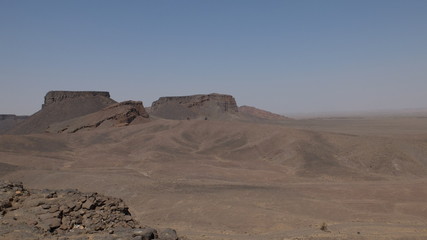 Wall Mural - Vulcano Crater close to Ha'il, Northern Saudi Arabia