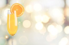 Cocktail Orange Drink On Desk
