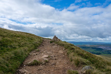 Hiking Trail To Climb The Highest Mountain In Great Britain Yorkshire