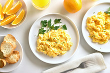 Scrambled Eggs For Breakfast