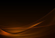 © britaseifert - Abstract background waves. Brown and orange abstract background for wallpaper oder business card