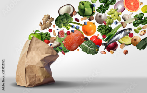 Healthy Grocery Concept © freshidea