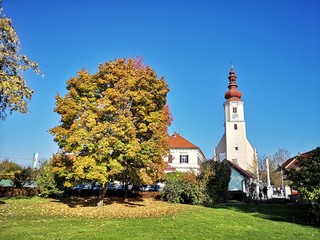 Wall Mural - Fernitz Steiermark im Herbst