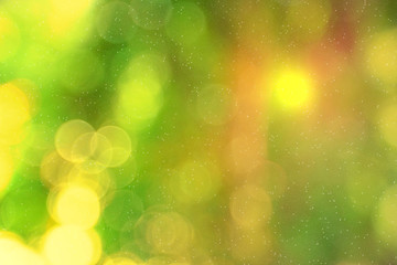 Wall Mural - natural bokeh blurred with galaxy background