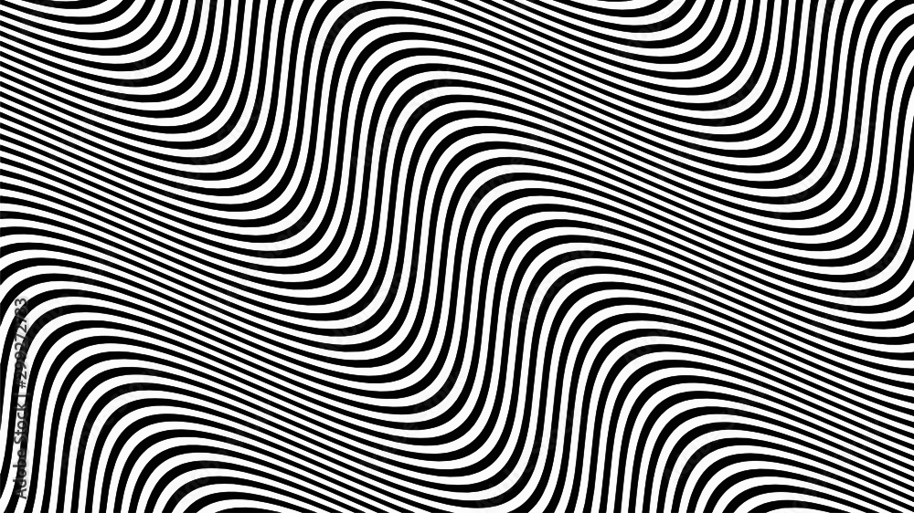 Vector - Black and White abstract diagonal stripes illusion Stock ...