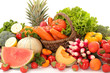 © M.studio - fruit and vegetable assortment in wicker basket