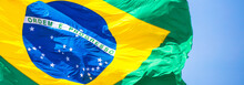 Bandeira Do Brasil Ao Vento