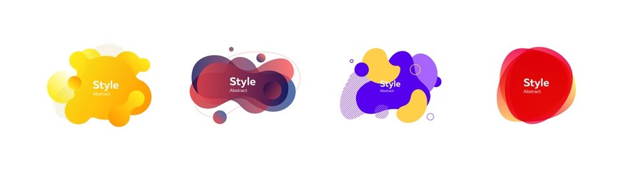 Colorful creative frames