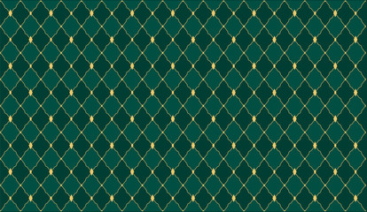  Dark green color. Deep emerald seamless vector pattern for premium royal party. Template for wedding, christmas, birthday banner BG. Background for invitation card. Festive traditional xmas backdrop 