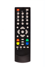 Unnamed Tv Remote Control On White Background