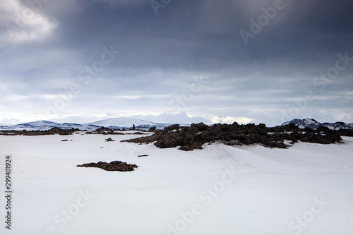 Fotografía The Icelandic Highlands in winter