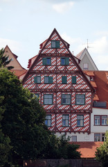 Wall Mural - Fachwerkhaus im Fischerviertel in Ulm