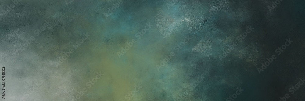vintage texture, distressed old textured painted design with dark slate gray, dark sea green and gray gray colors. background with space for text or image - obrazy, fototapety, plakaty 