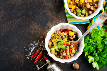 Wall Mural - baked vegetables