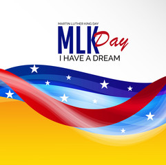 Wall Mural - Martin Luther King Day