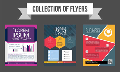 Poster - Collection of Business flyers.