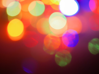 The bokeh blur background image from a blurred light.