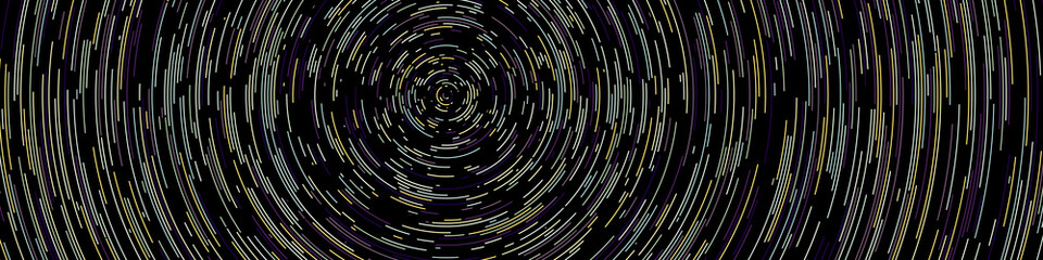 Wall Mural - colorful universe circular distribution computational generative art background illustration