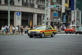 Fototapeta Koty - Japanese Taxi