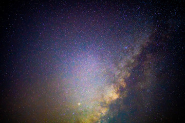 Wall Mural - milky way galaxy beauty in dark night